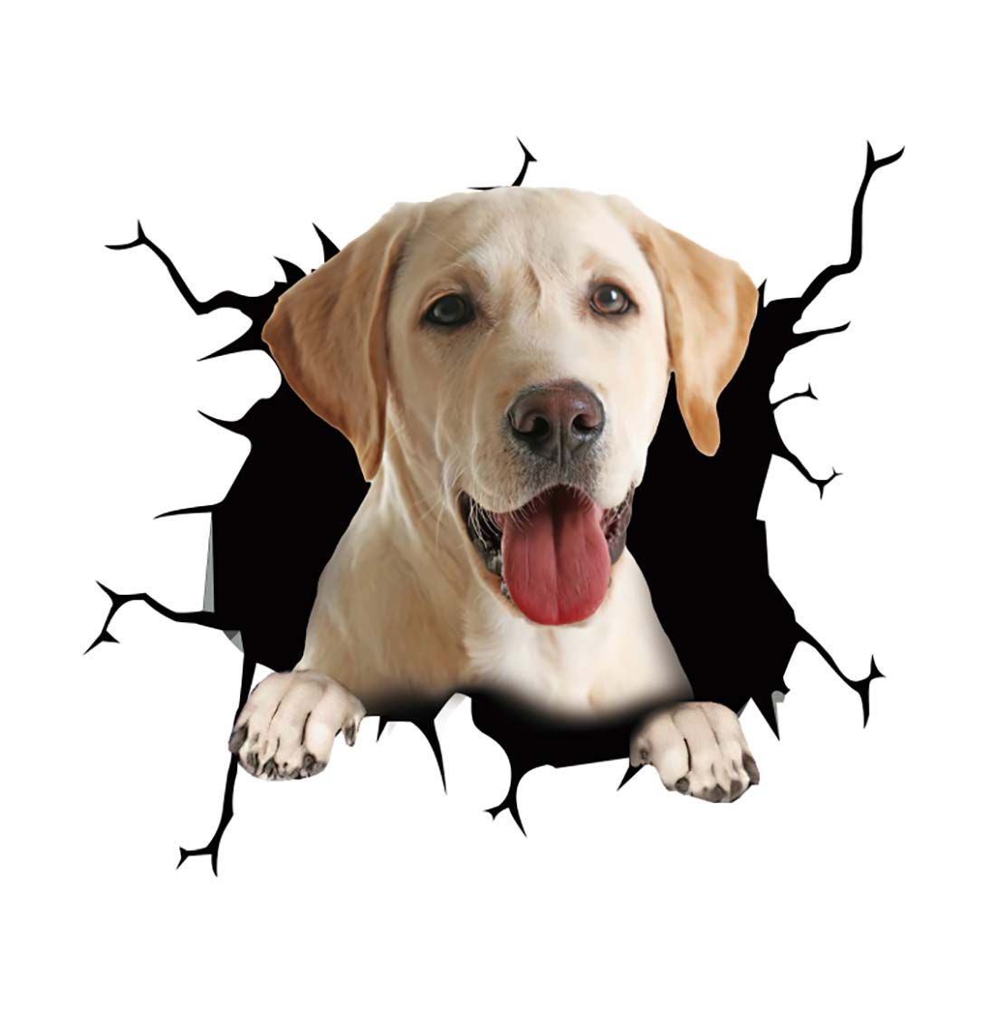 Car Scratch Hider 3D Puppy Sticker