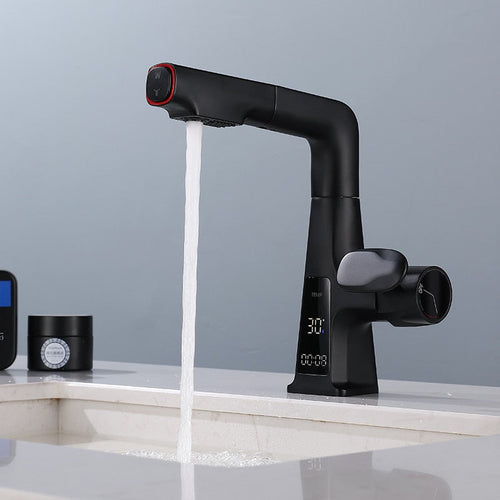 Flow Pro Rotatable Temperature Display Smart Faucet - Image 0