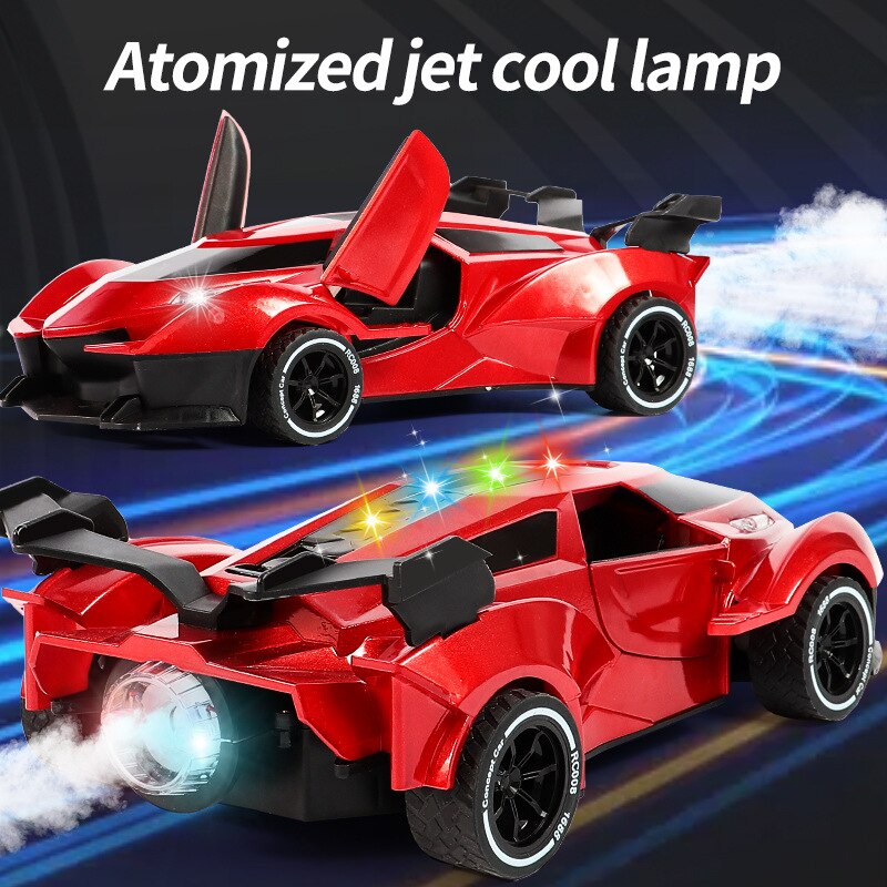 Cool Spray Double Door Remote Control Racing Car - Image 5
