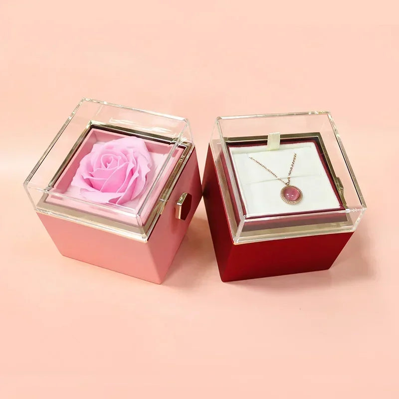 Eternal Rose Spin Display Jewelry Box - Image 2