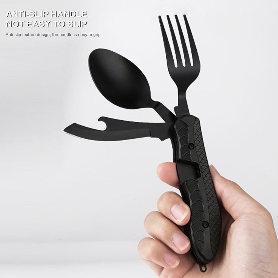 4in1 Easy Cary Travel Cutlery Tool - Image 8