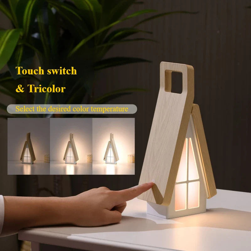 House-Shaped Foldable Table Lamp - Image 3