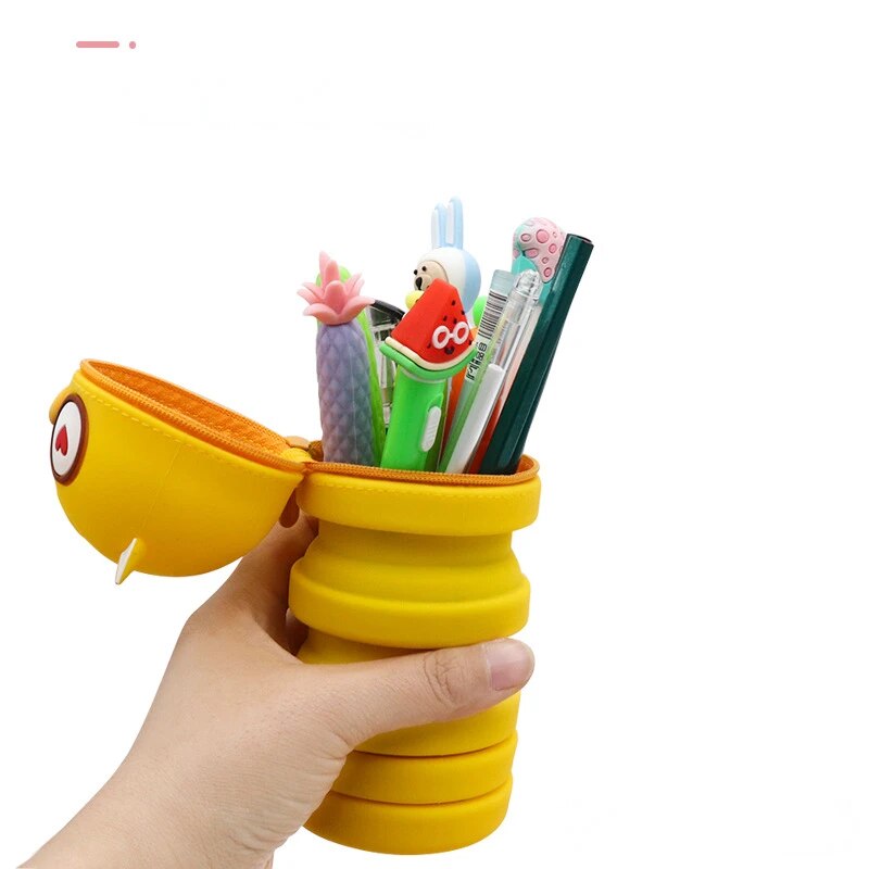 Stretchable Cartoon Flexible Pencil Case - Image 2