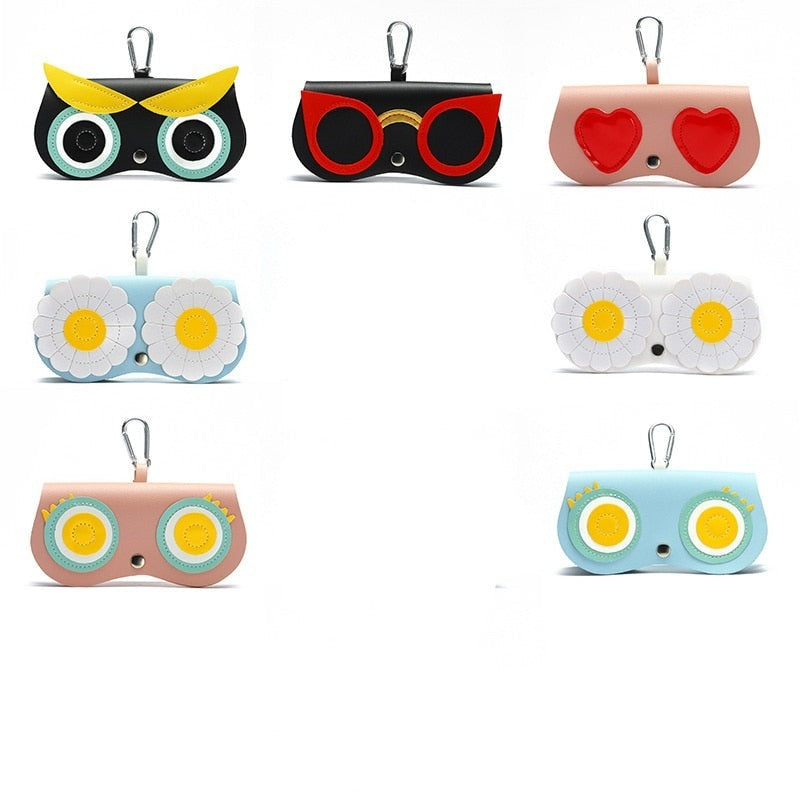 Cartoon Soft Sunglasses Case