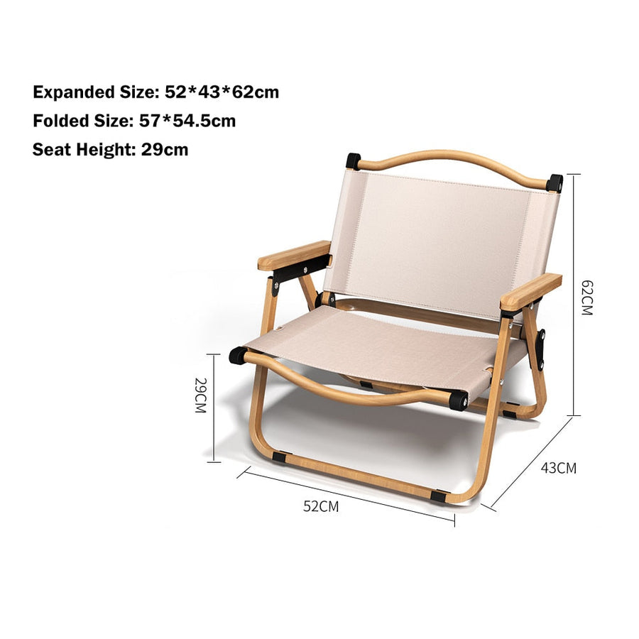 Foldable Anywhere Comfort Outdoor Chair - Image 7