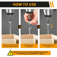 Spring Loaded Anti-Drop Screw Holder Bit - Image 4