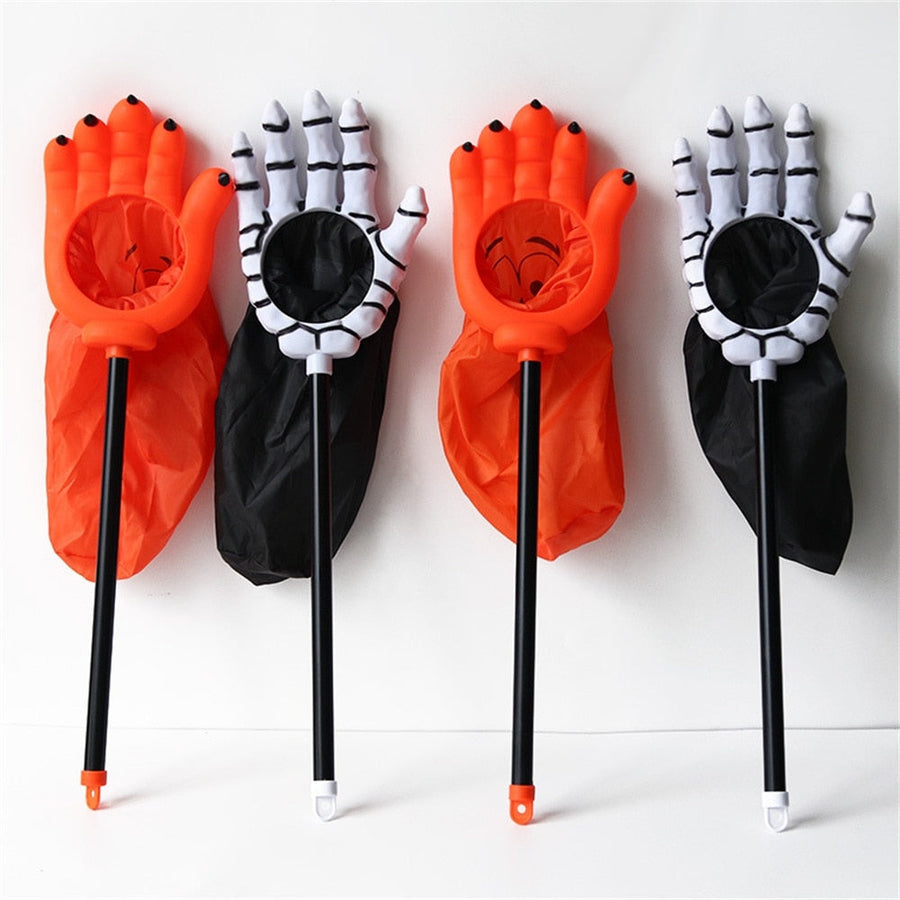 Long Hand Halloween Candy Bag - Image 1