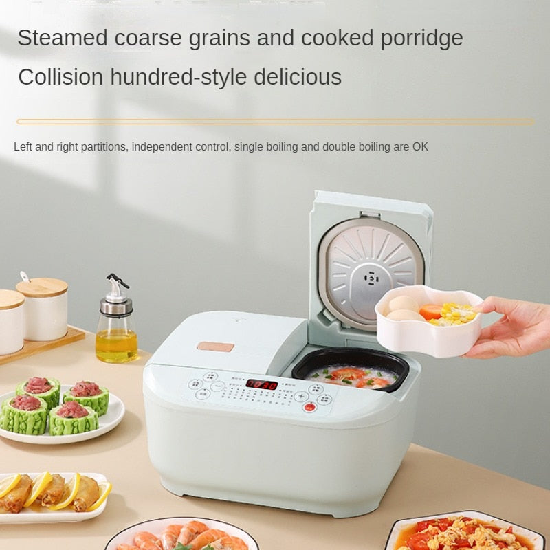 All-In-One Double Container Intelligent Electric Rice Cooker - Image 3
