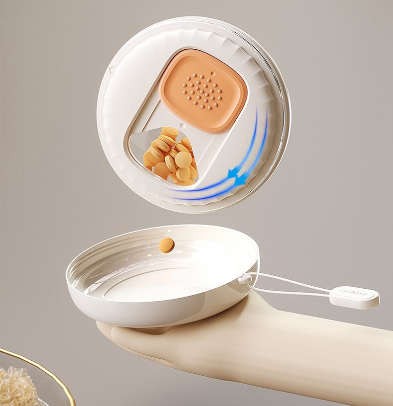 Fully Sealed Mini Travel Pill Organizer - Image 1