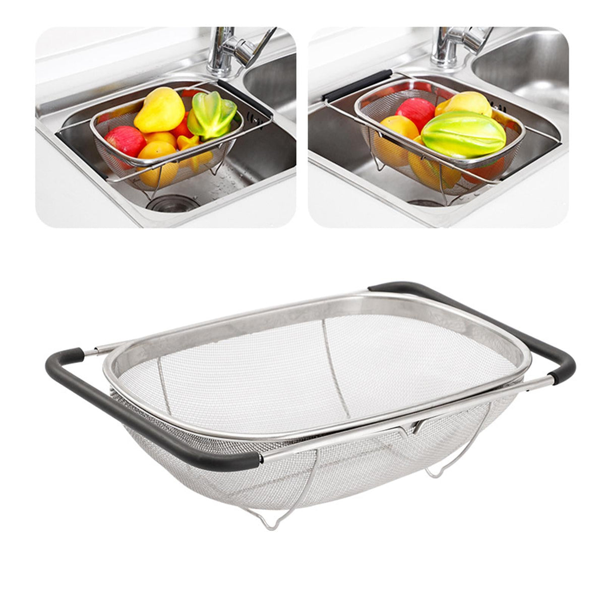 Over The Sink Telescopic Dish Rack