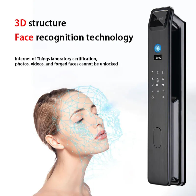 Automatic Secure Face Recognition Smart Fingerprint Door Lock - Image 2