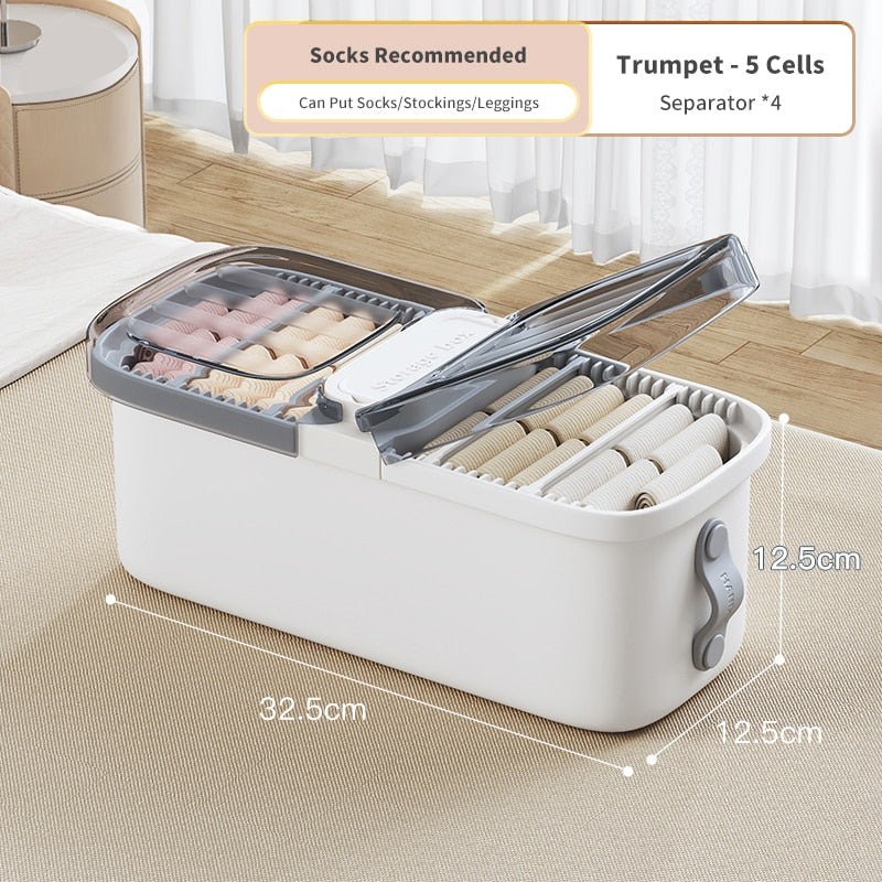 Compact Efficient Storage Clothes Organizer Box - Image 5