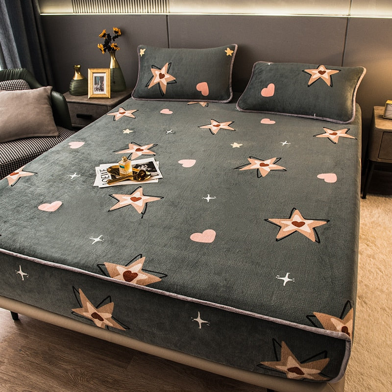 Non-Slip Elastic Thick Soft Mattress Cover - Image 15