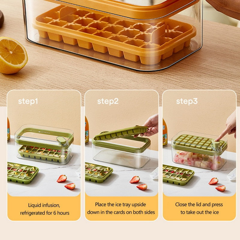 One Push Easy Large Ice Box Dispenser - Image 4