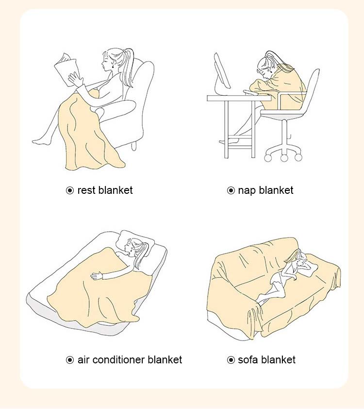 Nordic Style Comfy Soft Knitted Sofa Cover Blanket - Image 7
