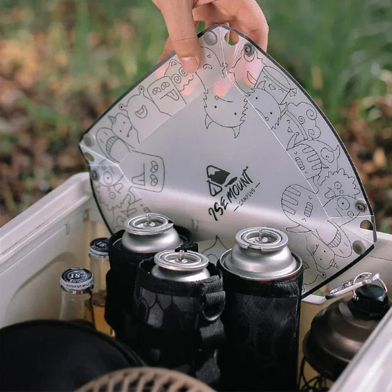 Collapsible Travel Picnic Camping Dish Set - Image 8