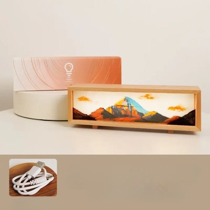 Dream Aura Interactive Desktop Artsy Canvas Lamp - Image 14