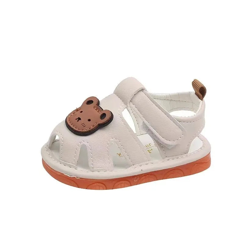 Softpaw Teddy Bear Soft Sole Baby Sandals - Image 5