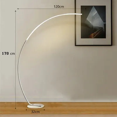 Dimmable Nordic Art Shine LED Floor Lamp