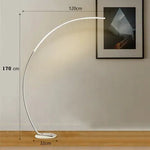 Dimmable Nordic Art Shine LED Floor Lamp