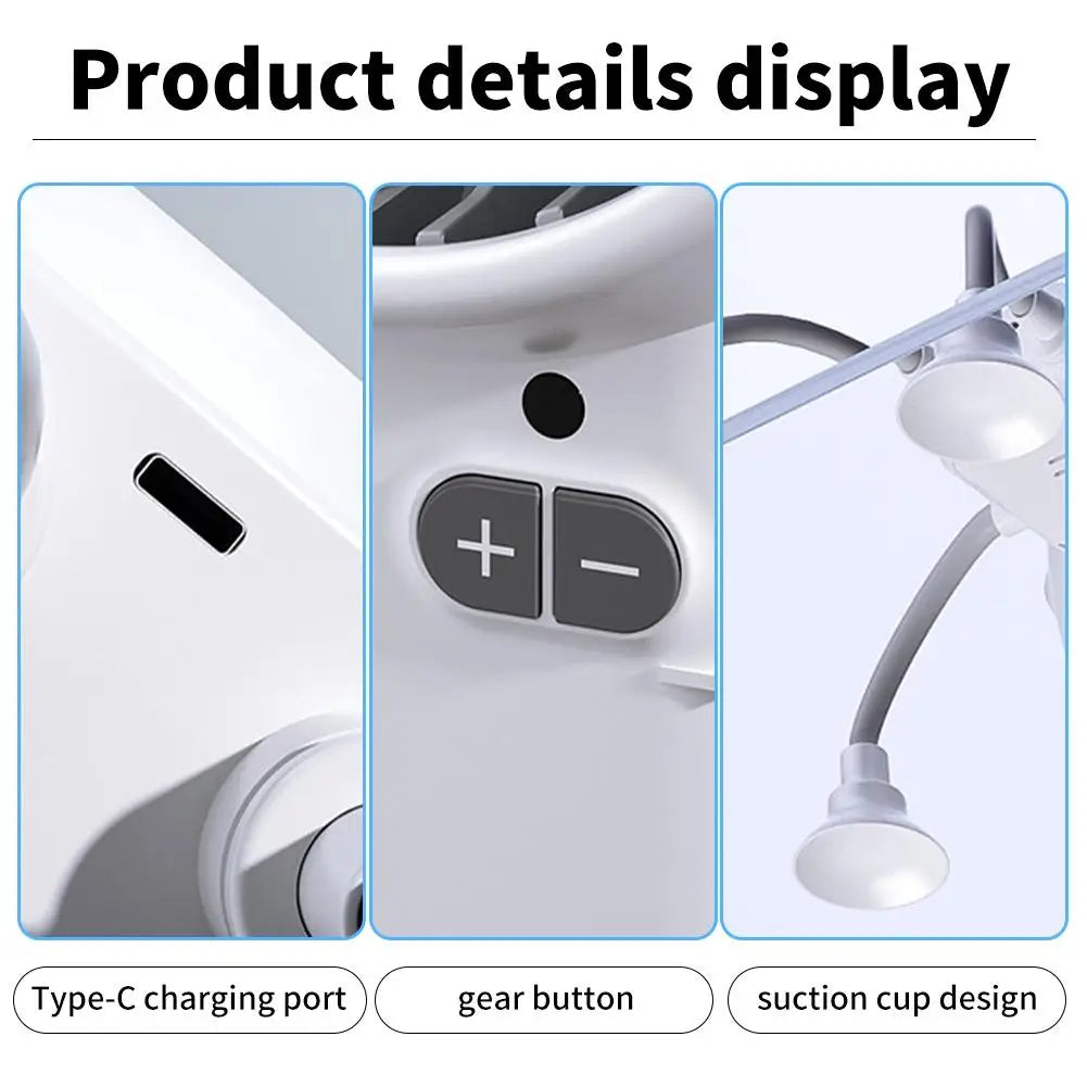 Flexible Arm Adjustable Powerful Cooling Fan - Image 8