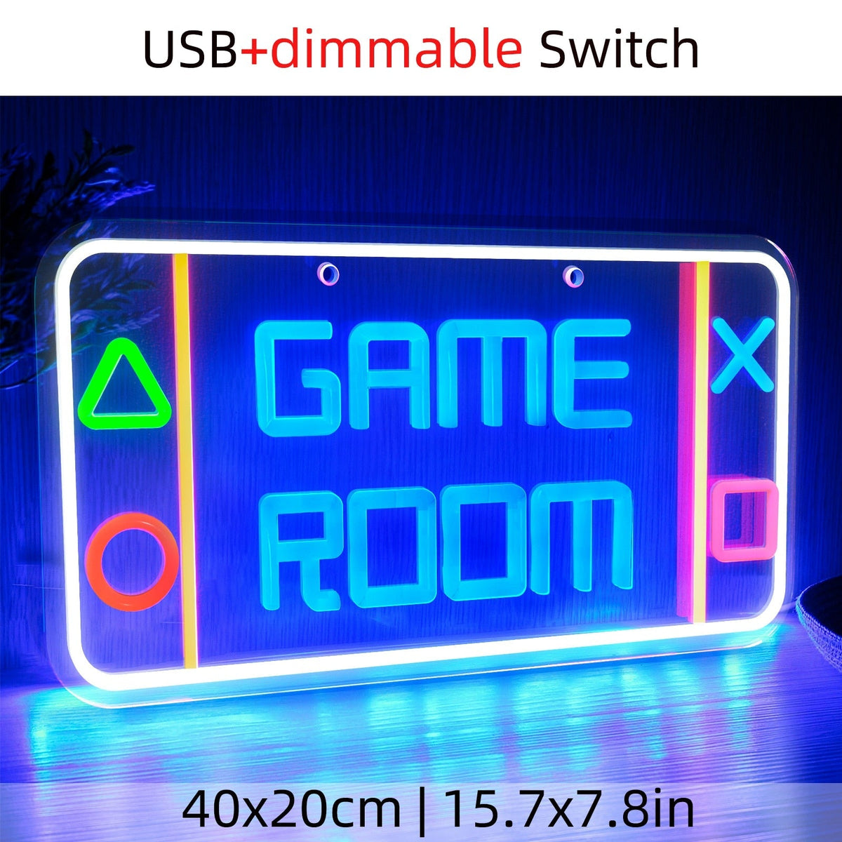 Game Room Dimmable Led Neon Sign