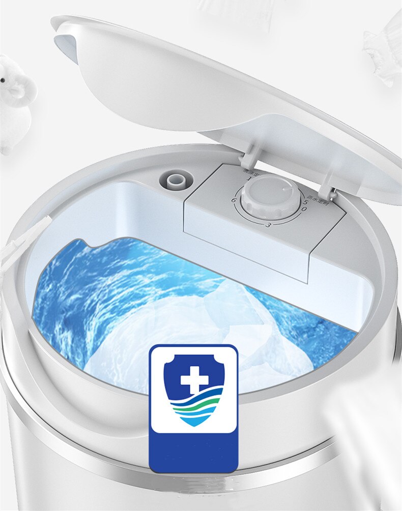 Semi-Automatic Mini Powerful Washing Machine - Image 5