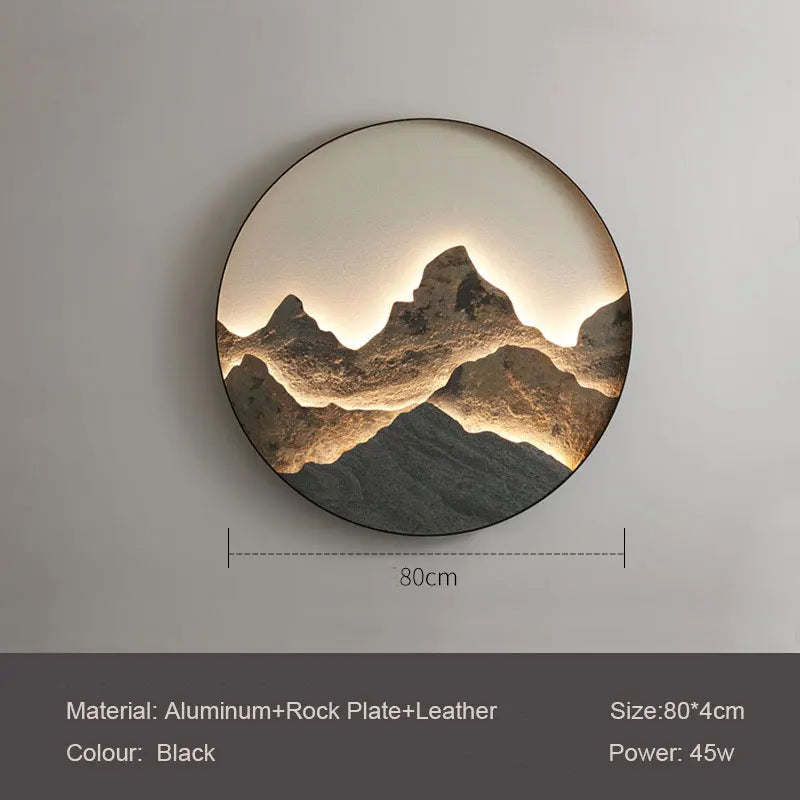 Zen-Inspired Landscape View Artsy Wall Decor - Image 8