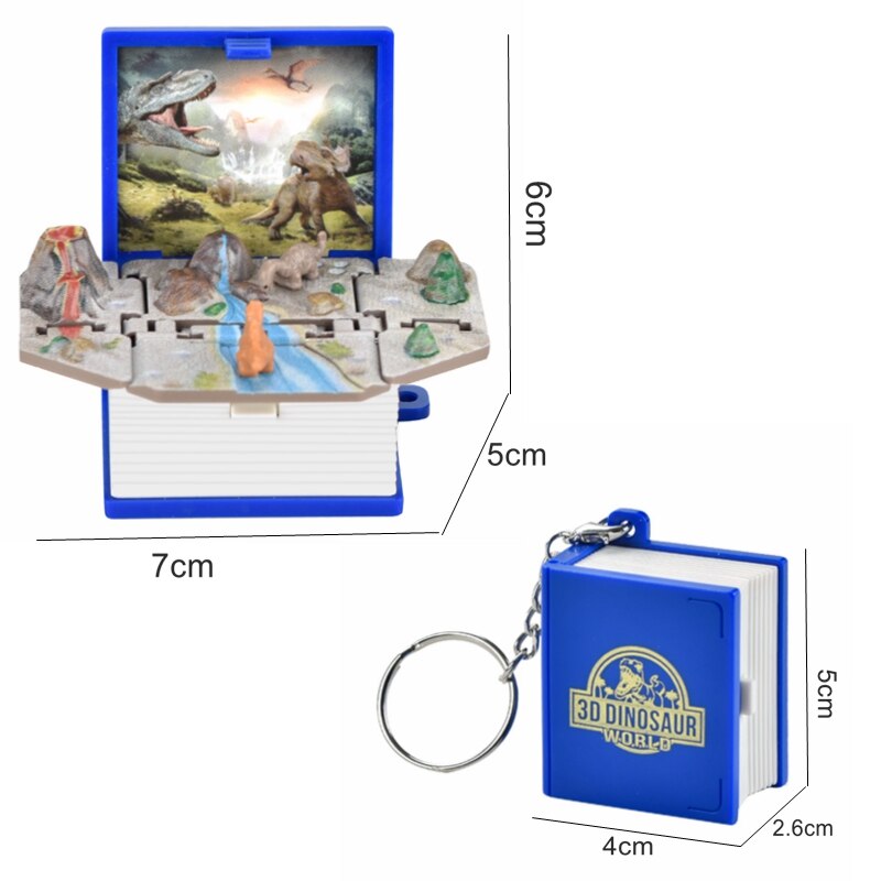 3D Dinosaur Mini Keychain Toy - Image 5