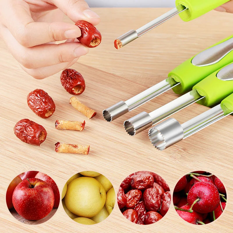 Quick Pit Fruit Core Remover Kitchen Tool - Image 0