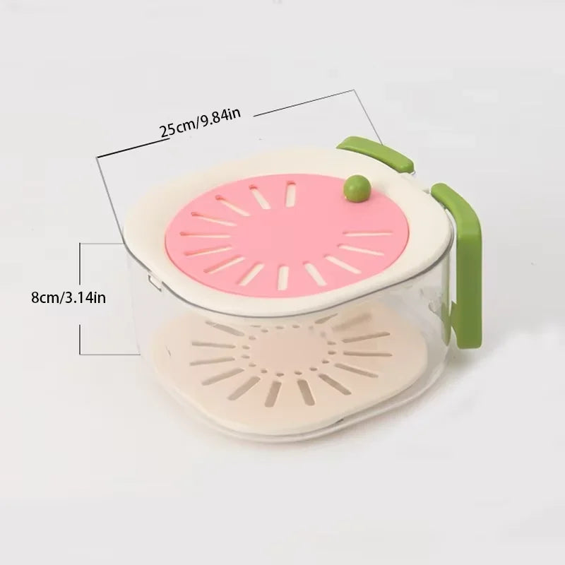 Dust-Proof Fruit Drainer Basket - Image 5