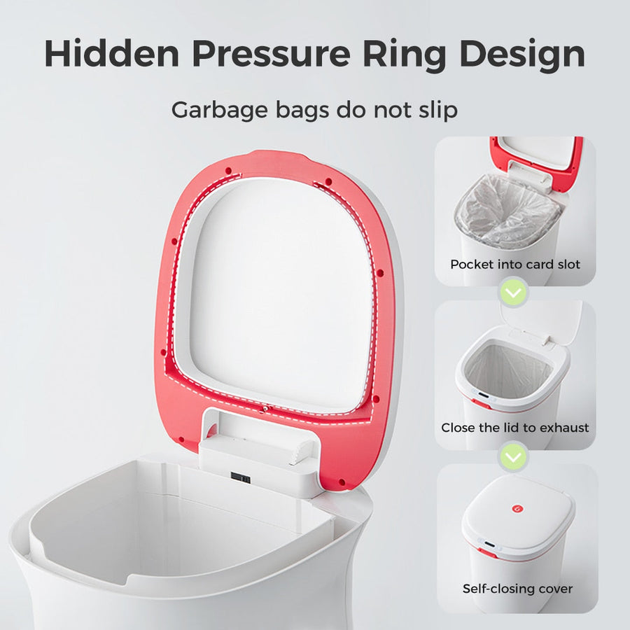 Smart Automatic Bagging Smart Sensor Trash Can - Image 3