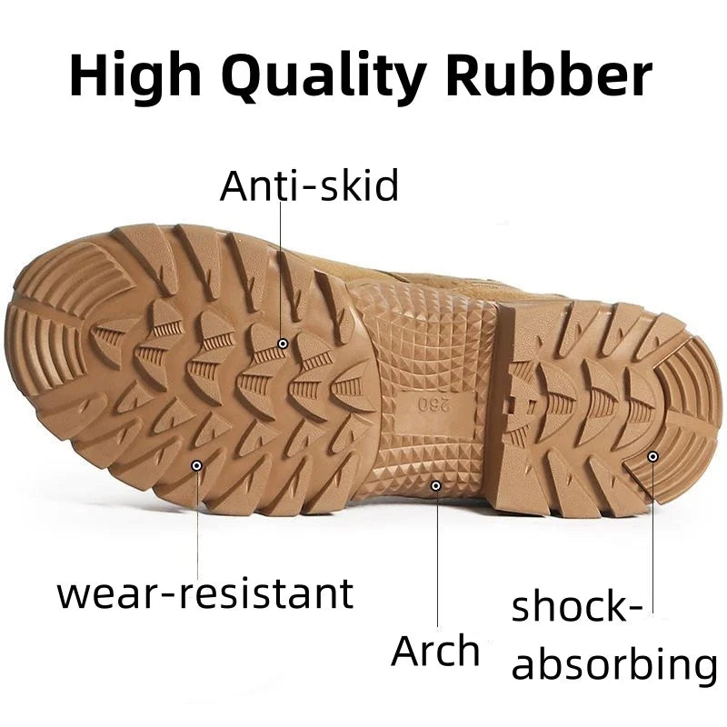 Tactical Urban Nomad Lightweight Zipper Hiking Boots - Image 5