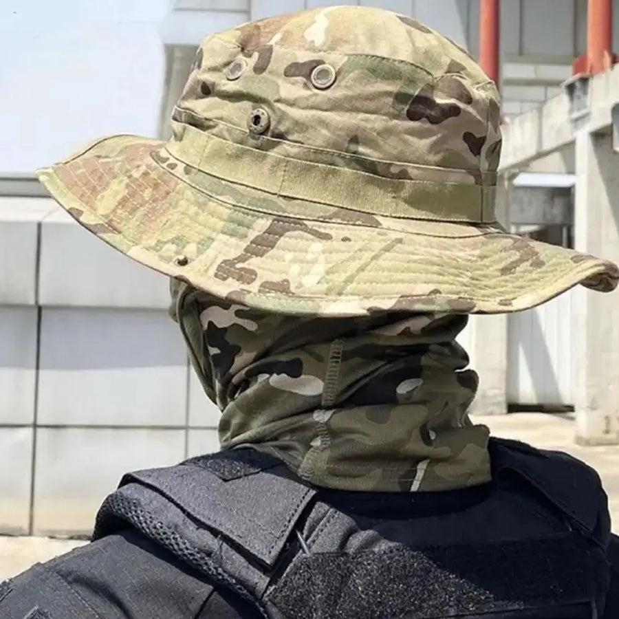 Breathable Hiking Camouflage Adjustable Boonie Hat - Image 3