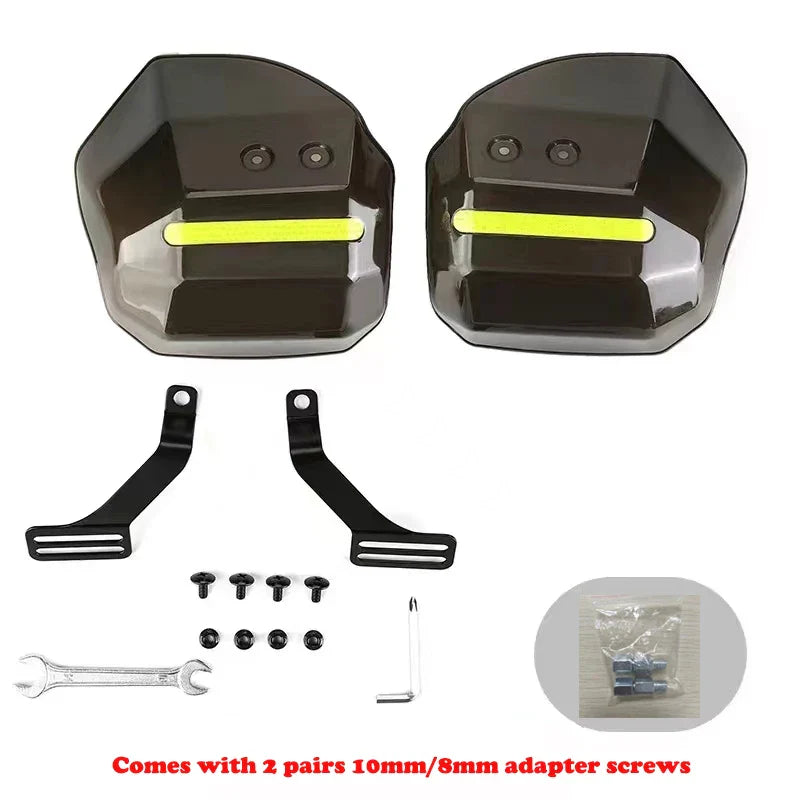 Easy Assembly Weatherproof Motorcycle Hand Covers · Mavigadget