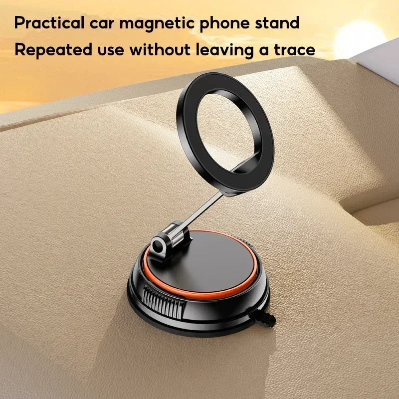 Strong Suction Wireless Car Magnetic Charging Phone Holder - Image 8
