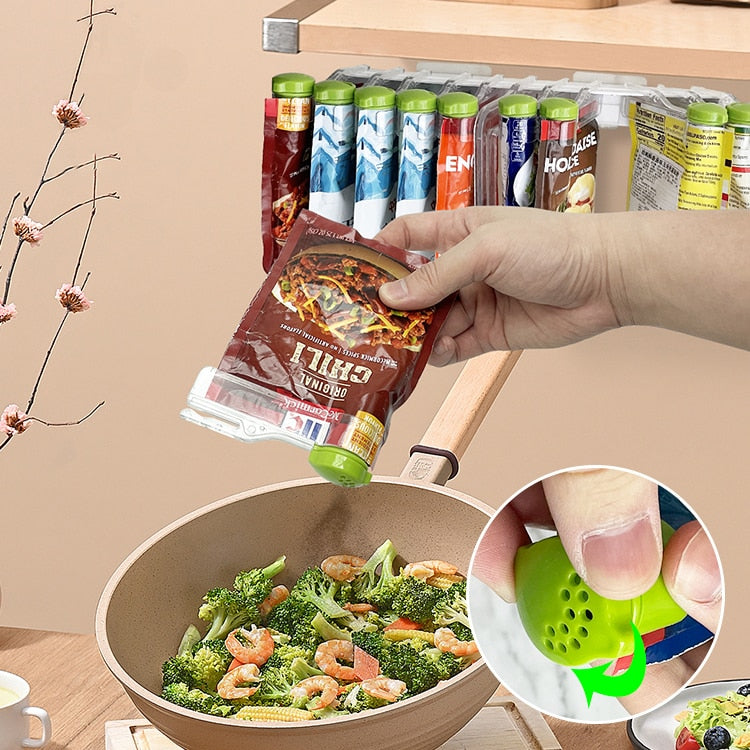 Wall-Mounted Hang Around Seasoning Station Rack - Image 4