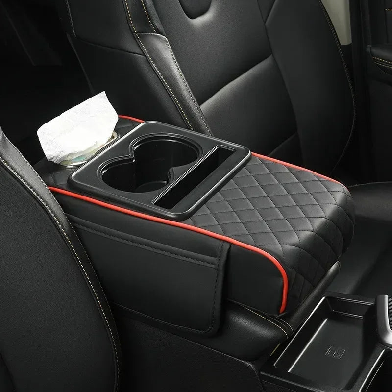 Console Craft Multi-Pocket Car Armrest Pad - Image 7