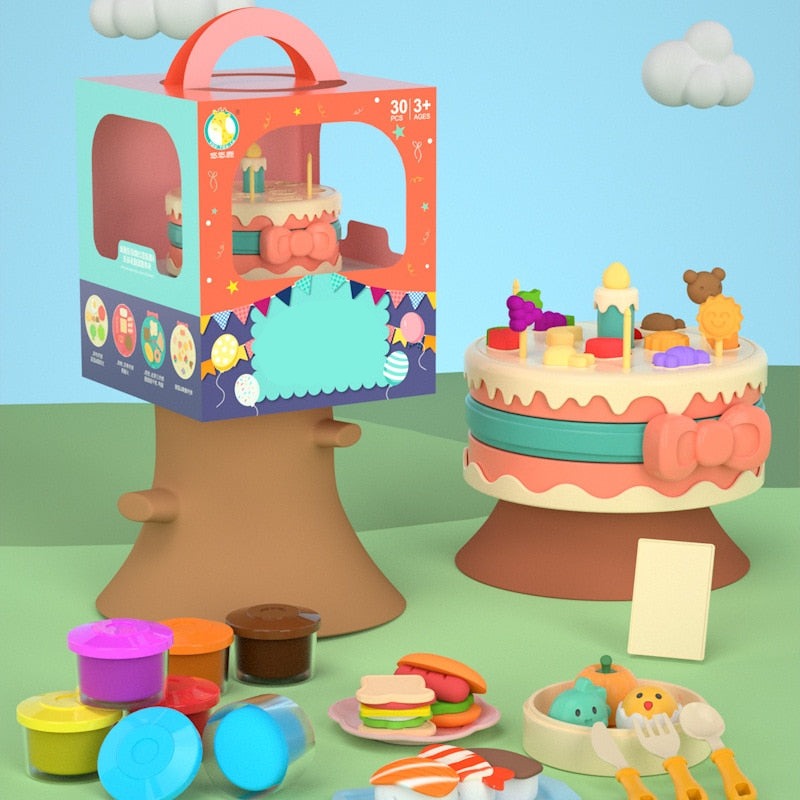 DIY Mold Modeling Kids Kitchen Toy Set - Image 8