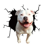 Car Scratch Hider 3D Puppy Sticker