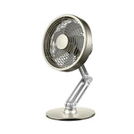 Height-Adjustable Stand Compact Turbo Mini Desk Fan