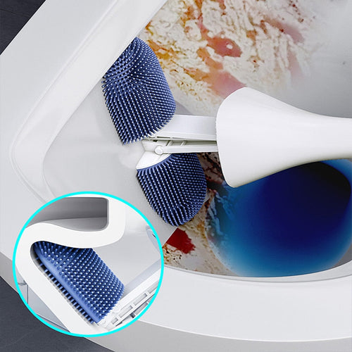 Adjustable Double Head Roller Toilet Brush - Image 0