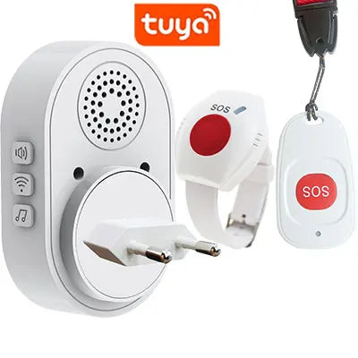 WiFi SOS Elderly Safe Signal Alarm Bracelet - Image 9