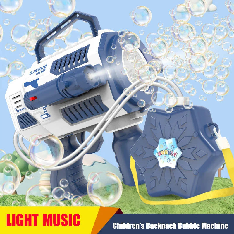Flashing Automatic Large Capacity Bubble Gun - Image 2