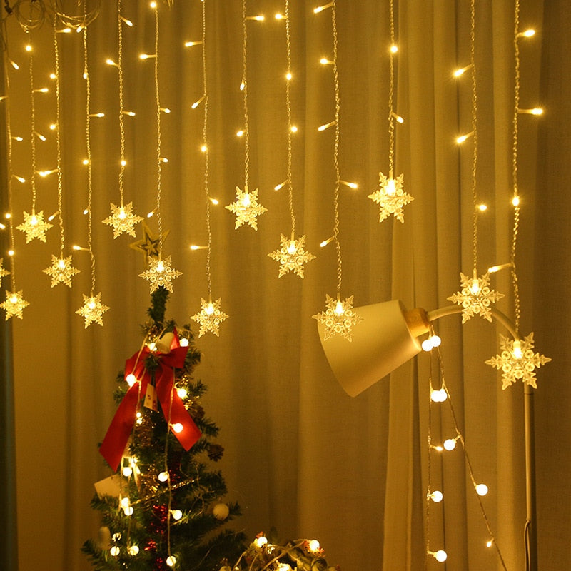 LED Fairy Snowflake Lights - Image 0