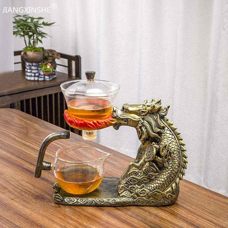 Mystic Golden Dragon Teapot - Image 0
