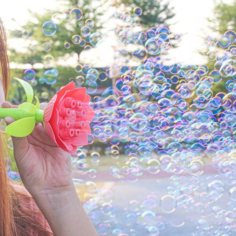 Flower Bubble Maker Toy - Image 0