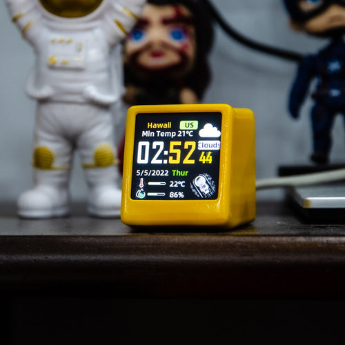 Weather Station Digital LED Wifi Clock - Image 0
