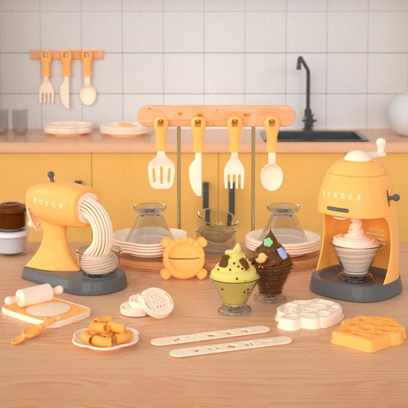 DIY Mold Modeling Kids Kitchen Toy Set - Image 10