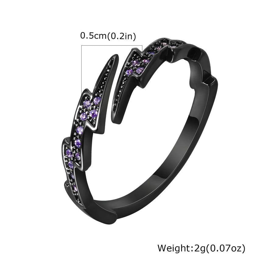 Struck by Style Lightning Ring